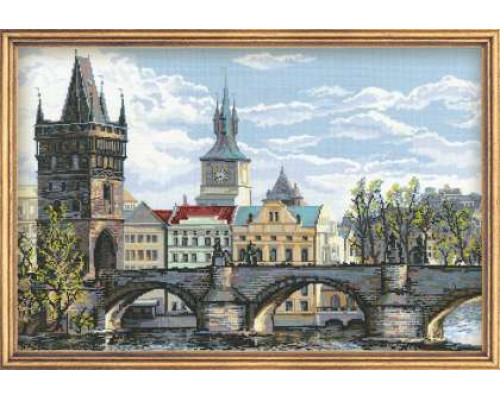 1058 Прага. Карлов мост 60*40