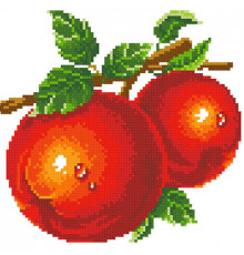 АЖ-1071 Красные яблоки 26х23 см