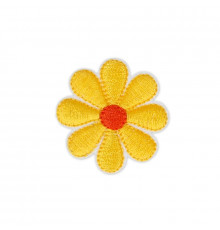 1580А цветок желтый 3,5*3,5см