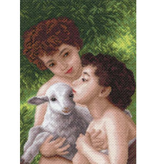 1616 Дети и овечка