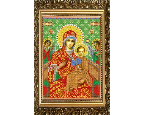350 Пресвятая Богородица Всецарица 20х24 см