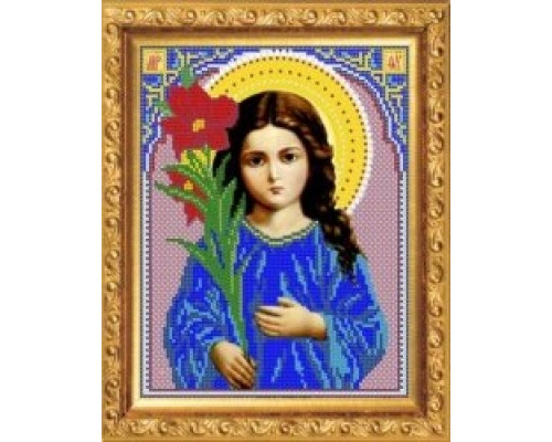 365 Святая Богородица Трилетсвующая 19х24 см