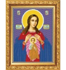 366 Пресвятая Богородица Помощница в родах 19х24 см