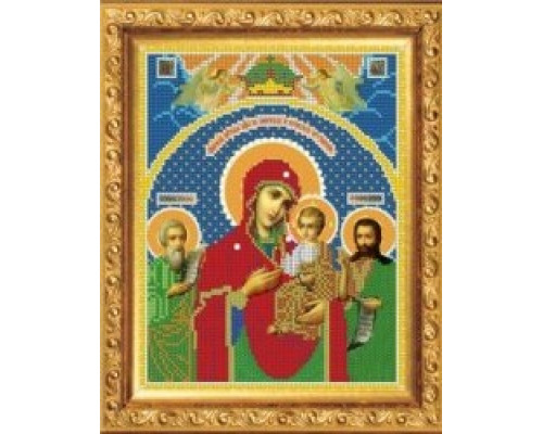 396 Пресвятая Богородица В Скорбях и Печалях Утешения 19х24 см