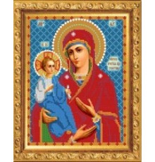 406 Пресвятая Богородица Троеручница 19х24 см