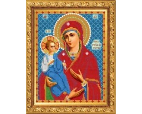 406 Пресвятая Богородица Троеручница 19х24 см