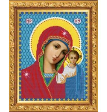 410 Пресвятая Богородица Казанская 19х24 см