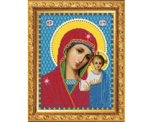 410 Пресвятая Богородица Казанская 19х24 см