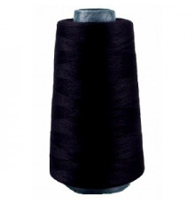 Черные нитки швейные п-э 40-2 5000 ярд MAX