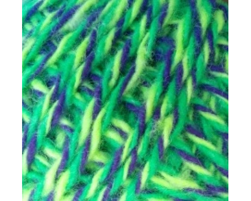 706 салатовый-зеленый-фиолетовый меланж Кисловодская