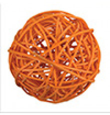 10 оранжевый шар из ротанга BRF-7