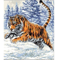 Ф-015 Прыжок тигра 44х52 см
