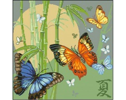 Ф-047 Бабочки 40х40 см