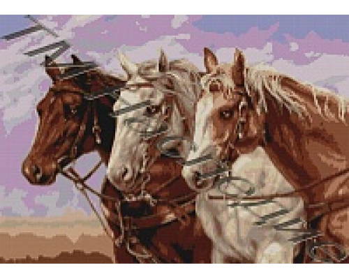 АМА2-039 Тройка лошадей