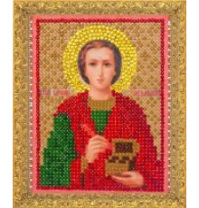 303-ДМ Святой Великомученик Пантелемон набор со стразами