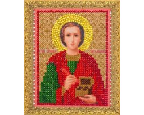 303-ДМ Святой Великомученик Пантелемон набор со стразами