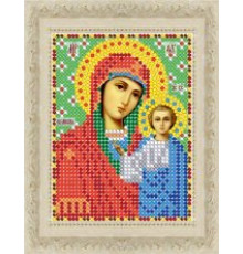 319-ДЛМ Пресвятая Богородица Казанская 9*12 набор со стразами