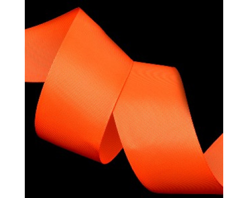 600(051) оранжевая флуор репсовая 50мм