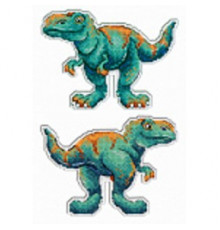 Р-271 Динозавры. Тираннозавр 10х13см