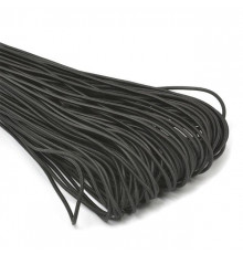 Черный шнур эластичный 2,5 мм-100м