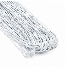 Белый шнур эластичный 2мм