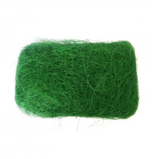 Зеленое волокно сизаля 100г